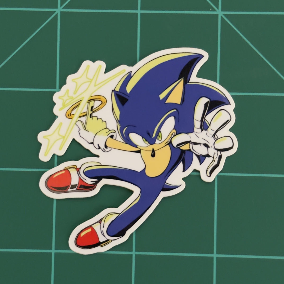 Sonic Bling Team Stickers