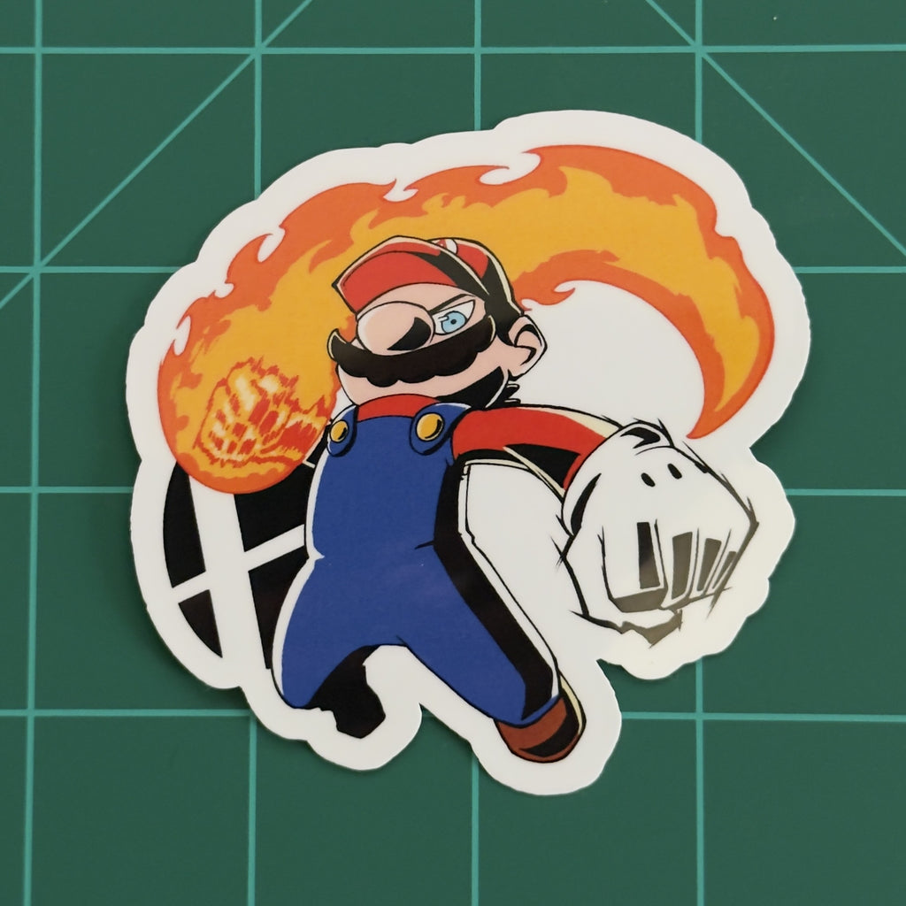 Mario Smash - Sticker