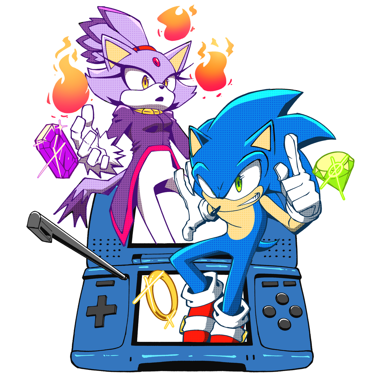Sonic Rush: Sonic & Blaze DS