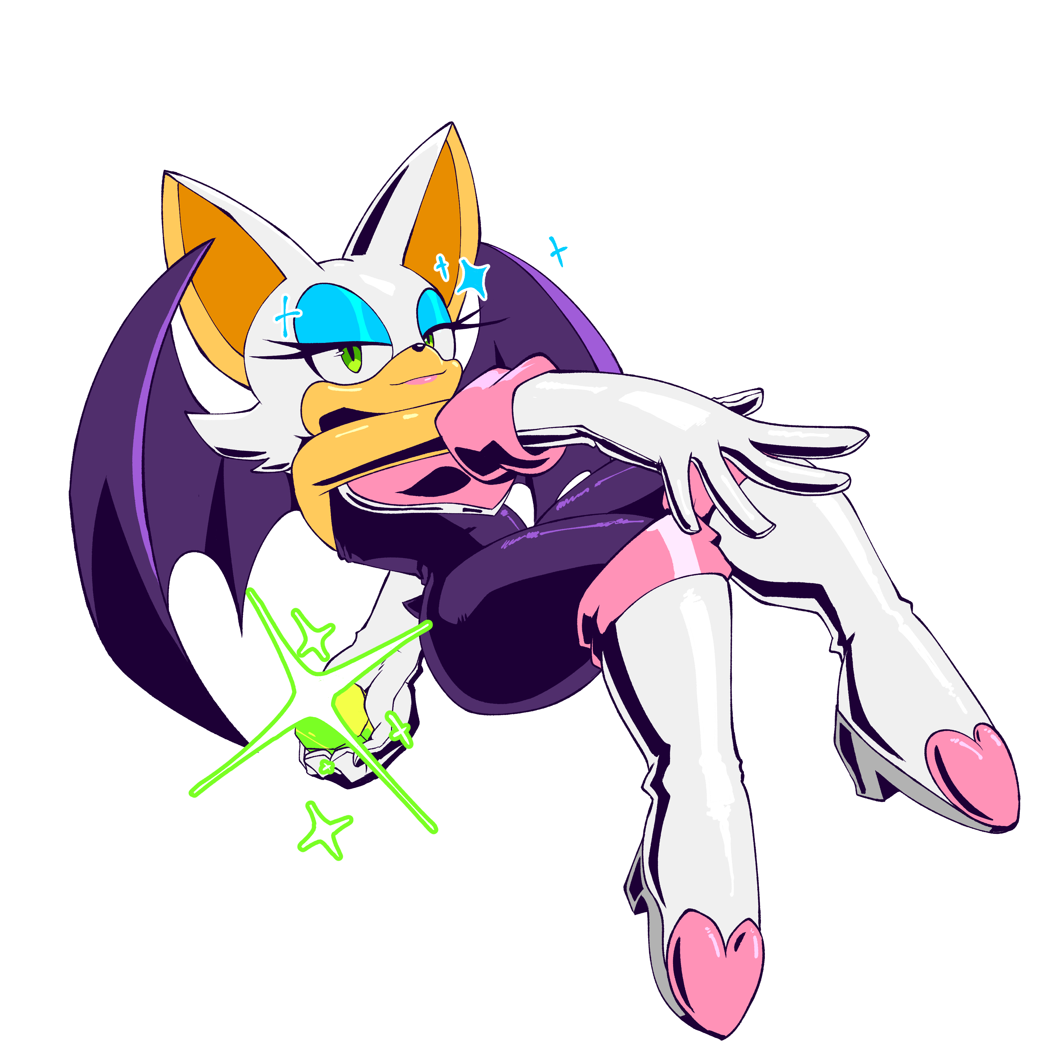 Sonic Bling Team Stickers