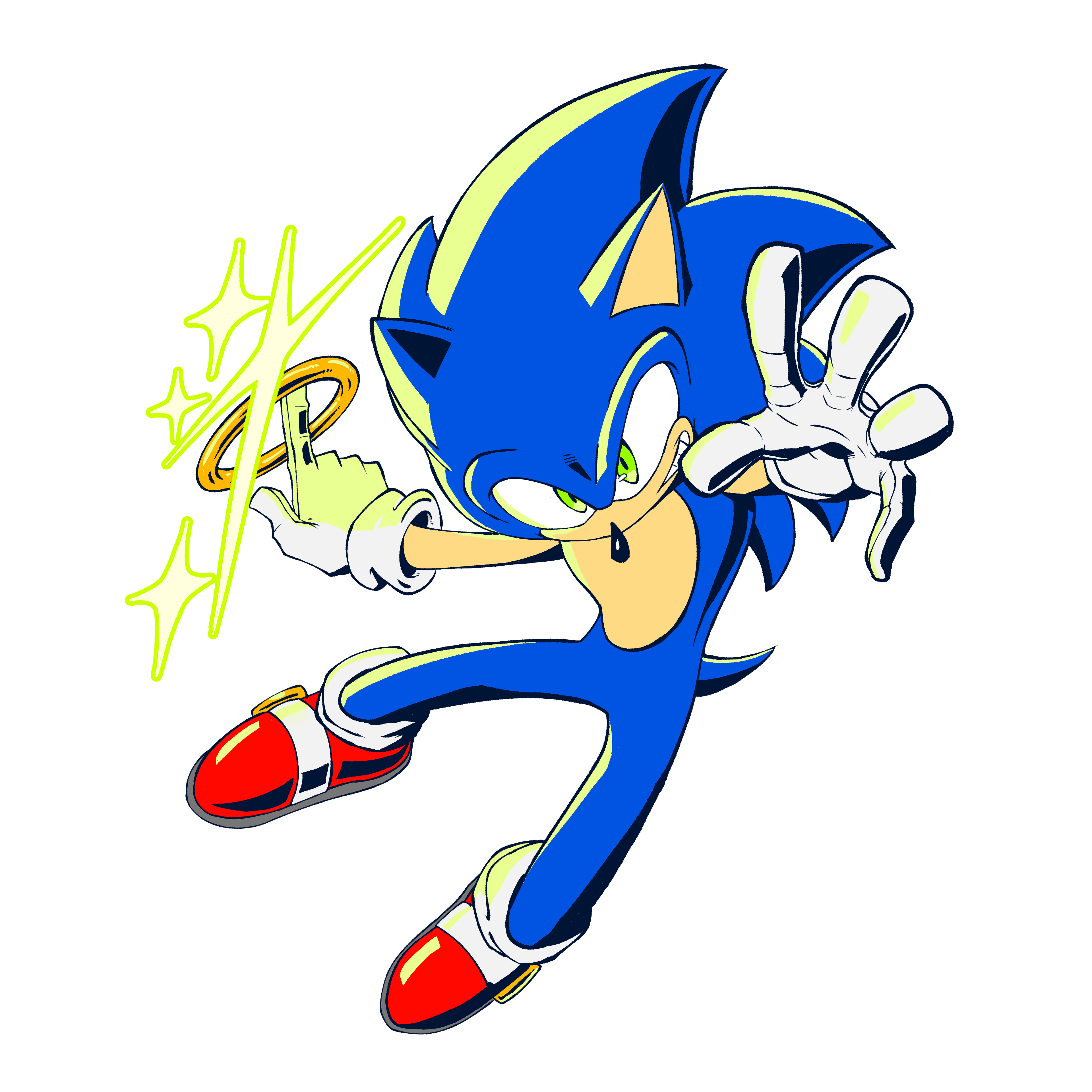 Sonic Bling Team Stickers